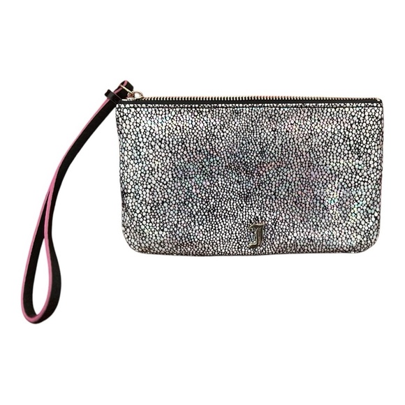 Juicy Couture wallet Wristlet handbag Holographic pretty fun going out purse - Picture 7 of 7